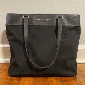 Beautiful Michael Kors Leather Trimmed Nylon Tote